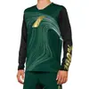 100% Roupas e Equipamentos de Ciclismo Off-Road para Corrida Camiseta de Manga Longa para Downhill Roupas de Secagem Rápida para Exterior Vestuário para Montanhismo e Ciclismo