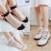 Medias de cristal, calcetines de cristal, calcetines de encaje de perlas, calcetines de mujer de primavera y verano, calcetines de cristal, calcetines de mujer, venta al por mayor