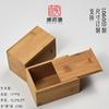 Caja de madera para guardar incienso de tienda de ganso y pera, caja de embalaje de hilo de áloe, sándalo, caja de regalo de aromaterapia de madera, tallado de LOGOTIPO