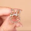 Broche de alta qualidade transfronteiriço dança feminina pino personalizado vestido fantasia acessórios corsage liga de zinco atacado