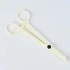 Herramienta de apertura de punción desechable tubo de aguja redonda pinzas planas clavo de ombligo herramienta auxiliar para perforación del cuerpo humano