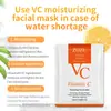 Mascarilla Facial Vc Transfronteriza 25g Zozu Vitamina C Hidratante e Hidratante Comercio Exterior Transfronterizo Productos para el Cuidado de la Piel Al por Mayor Oem/Odm
