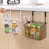 Cesta de Almacenamiento de Hierro Forjado para Cocina Cesta de Almacenamiento Colgante para Baño Cesta Colgante para Snacks junto a la Cama de Dormitorio Estante de Almacenamiento Cesta de Almacenamiento