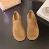 Sapatos Birkenstock com Fivela Retro para Mulheres 2026 Primavera Nova Moda Sapatos Versáteis Mocassins Plataforma com Solado Grosso