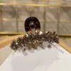 Presilha Pequena de Garra com Strass Estilo Luxo Leve para Mulheres 2026 Novo Estilo Elegante Presilha para Franja Presilha de Cabelo Princesa Presilha para Cabelo Meio Preso Venda por Atacado