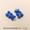 Suministro de accesorios de resina con colgante de oso de caramelo de 12 colores japoneses y coreanos, funda protectora para Airpods, accesorios de cadena colgante