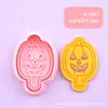 Molde para Galletas 3D Serie de Halloween Cortador de Galletas Realista DIY Material Seguro Artículo Esencial para el Hogar
