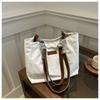 Bolsa de Lona para Mujer 2024 Nueva Bolsa para Ir al Trabajo Moda Bolso Bandolera de Hombro Gran Capacidad Tela de Nailon Bolso Tote