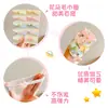 Diadema de tela de cuadros florales Dopamine para niños, banda elástica de alta elasticidad para niñas, no daña el cabello, accesorio para el cabello