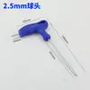 Llave Allen tipo T al por mayor de fábrica CRV hexagonal hexagonal destornillador doméstico mango de plástico herramientas de ferretería