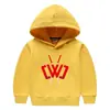 Sudadera con capucha infantil Chad Wild Clay ropa de invierno para niños y niñas camiseta de manga larga con felpa interior abrigo