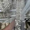 Vestido con Malla de Computadora Encaje de Lentejuelas Bordado Pesado Prenda para la Cintura Puño Cuello Accesorios Accesorios Encaje