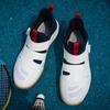 Tênis de Badminton com Placa de Carbono Real, Profissional Masculino com Fivela Rotativa, Tênis Esportivo Respirável, Outono e Inverno, Antiderrapante, Resistente ao Desgaste, Amortecedor, Masculino e Feminino