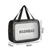 Bolsa de Aseo Impermeable de Gran Capacidad Estilo Ins Bolso de Mano Salida Baño Viaje Cosméticos Bolso de Mano Cosméticos Cosméticos Bolsa
