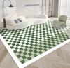 Alfombra de sala de estar estilo ins nueva, sofá, dormitorio, mesa de centro, manta lavable a máquina, alfombra de noche para niña llena de alfombra de piso resistente a las manchas