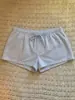Pantalones Cortos de Dormir Rayados Sexys de Puro Deseo Estilo Americano con Cordón para Mujer, Nuevos Shorts Ajustados para Casa Primavera/Verano 2026 Que Se Pueden Usar Afuera