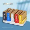 Venta al por mayor del fabricante Encendedor de metal más impresión LG Publicidad Grabado láser Encendedor desechable a prueba de viento Personalización