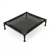 Cama de acampamento para cachorro feita de malha de ferro, resistente ao desgaste e a arranhões, cama elevada à prova de umidade para animais de estimação, casinha para o verão, adequada para cães e gatos de porte grande e médio