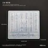 Libro Rojo Explosiones Manicura Molde de Relieve 3D Molde de Silicona Flor de Hielo Dibujos Animados Lazo Cinta Molde Estéreo DIY