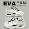 Nuevos Zuecos con Cordones para Deportes al Aire Libre para Hombre, Zapatos de Verano Antideslizantes Transpirables de Suela Gruesa con Tacto Suave, Zapatos de Agua Cerrados en la Parte Trasera para Hombre