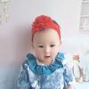 Diadema Elástica Suave para Bebé Estilo Europeo y Americano, Linda Diadema de Nylon de Color Sólido Floral para Niños, Estilo Delgado para Todas las Estaciones, Accesorios para Bebé