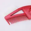 Pincel de Óleo para Tingir Cabelo Wanmei Pente Dupla Face para Mechas e Coloração Pente para Permanente Estilização de Cabelo Acessórios de Cabeleireiro