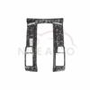 Adequado para 16-19 cívico modificado fibra de carbono direito condução engrenagem central quadro decoração central controle engrenagem brilhante faixa remendo