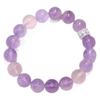 Pulsera de Nueve Fuegos Púrpuras, Pulsera de Hielo Natural, Lavanda, Cristal de Asa Púrpura, Diseño Original, Regalo para Mujer