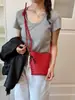 Bolsa Balde Tecida em Relevo Estilosa Coreana para Mulheres Nova Moda Verão 2026 Bolsa Versátil para Ombro Transversal
