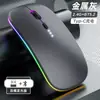 Ratón inalámbrico transfronterizo, modo dual, recargable, silencioso, Bluetooth, luminoso, para computadora y laptop, uso de oficina, venta directa de fábrica