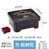 Envío Gratis Caja de Arroz con Anguila Caja de Sushi Plato de Sushi Caja Bento de una Sola Capa con Tapa Caja Bento Japonesa Caja para Llevar Snacks