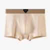 Cueca Masculina de Algodão Puro de Alta Qualidade, Boxer de Cor Sólida de Cintura Média, Cueca Boxer Masculina Respirável, Estilo Moderno Mais Vendido por Atacado
