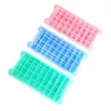 Molde de Silicone 36 Cubos Molde para Cubos de Gelo com Tampa Caixa de Gelo Doméstica Caixa Caseira para Cubos de Gelo Molde de Gelo 24 Cubos