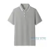 Camisa Polo de Manga Curta para Homens, para o Trabalho, Negócios Americanos, Simples e Confortável para o Verão, Leve e Respirável