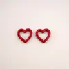 Nuevo Hebilla de Presión de Resorte de Colores Joyería Accesorios Joyería Hecha a Mano Colgante de Figura DIY Anillo de Resorte de Corazón