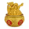 Adornos Giratorios de Bol de la Fortuna de los Doce Signos del Zodíaco para Riqueza y Prosperidad, Adornos del Signo de la Oveja y el Dragón, Decoraciones de Mesa para Sala de Estar Venta al por Mayor
