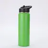 Taza de acero inoxidable 304 transfronteriza portátil para ciclismo, termo espacial portátil para exteriores, hervidor deportivo de montaña portátil al por mayor