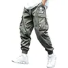 Amazon Wish Pantalones Cargo Deportivos de Exterior de Primavera y Otoño para Hombre con Bolsillos y Puños, Dropshipping Disponible