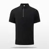 Camisa Polo de Manga Curta, Novo Estilo de Verão, Top Esportivo Casual da Moda, Solta, Respirável, Versátil para o Trabalho