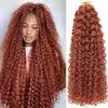 Cabello de Ganchillo de Fibra Química Gogo Curl Cabello de Ganchillo Multitamaño Peluca Ondulada Dropshipping