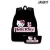 3D Cross-border Novo produto Mochila de gato Mochila escolar de estudante Estojo de lápis Twinset