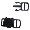 Material fivela de rosto de gato nova plástico espessado pet desenho animado fivela pequena diâmetro interno 10MM fivela de rosto de gato em estoque