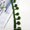 35 Cores em Estoque, Passeio de Renda com Pompons de Tamanho Médio de 1,3 mm, Fita de Pompons, Acessórios Decorativos DIY para Roupas e Cortinas