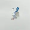 Nuevo Ágata Natural Loto Dosel Pequeño Deslizante Jade Hetian Pulsera Colgante Pequeño Colgante de Cristal Pulsera para Mujer Accesorios DIY