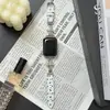 Correa de relojAdecuada para la correa del reloj Xiaomi 10pro, correa de reloj brillante para mujer con patrón de estrella y diamantes en forma de cruz 9/8pro