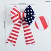 Decoración Colgante Transfronteriza Modelo Nuevo Día de la Independencia Americana Estrella Grande Lazo Cinta Raya Bandera Escena