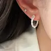 Nuevo Conjunto de Pendientes y Anillo Trenzados de Cuerda de Cáñamo de Nicho para Mujer, Anillo Abierto de Lujo Ligero de Alta Gama y Accesorios para Orejas