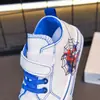 Zapatillas Deportivas Nuevas de Estilo Coreano para Niños Primavera y Otoño, Zapatos de Lona para Niños, Zapatos Casuales Versátiles de Dibujos Animados para Niñas, Zapatos de Tela de Moda