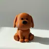 Nuevo producto transfronterizo: Adorno de escritorio de animalito lindo impreso en 3D, micro-paisaje interior creativo, regalo para parejas