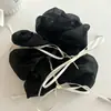 Estilo Retrô Francês Ballet Laço Pérola Prendedor de Cabelo Feminino High-End Coreano Cetim Faixa de Cabeça Novos Acessórios de Cabelo